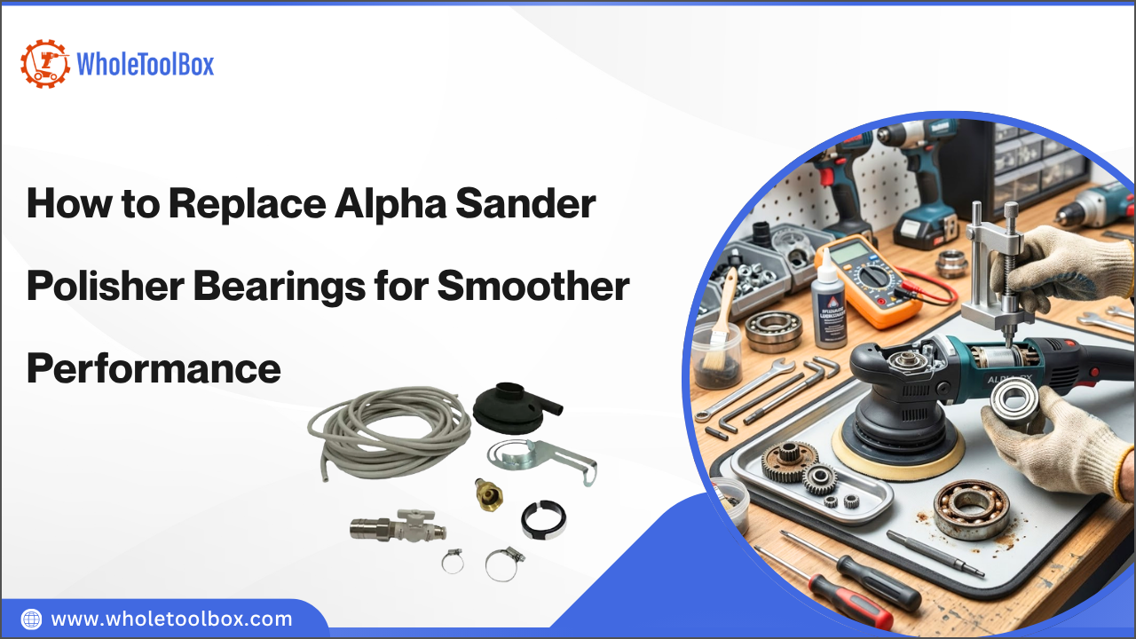 How to Replace Alpha Sander Polisher Bearings for Smoother Performance